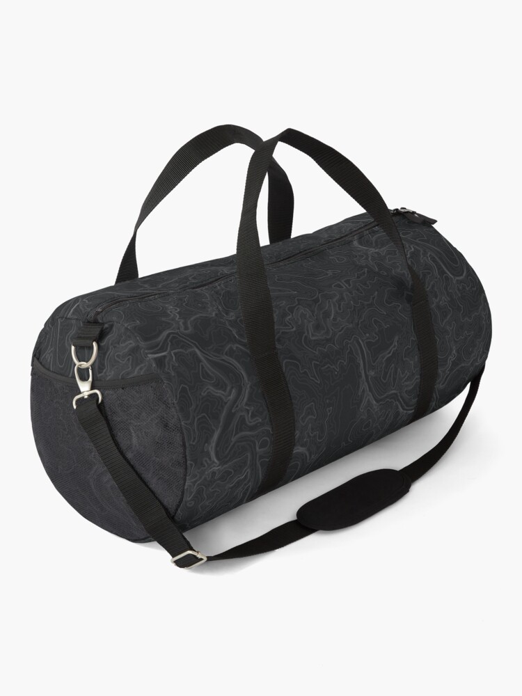 Thumbnail 2 of 3, Duffle Bag, Topographic Map designed and sold by BuksDesigns.