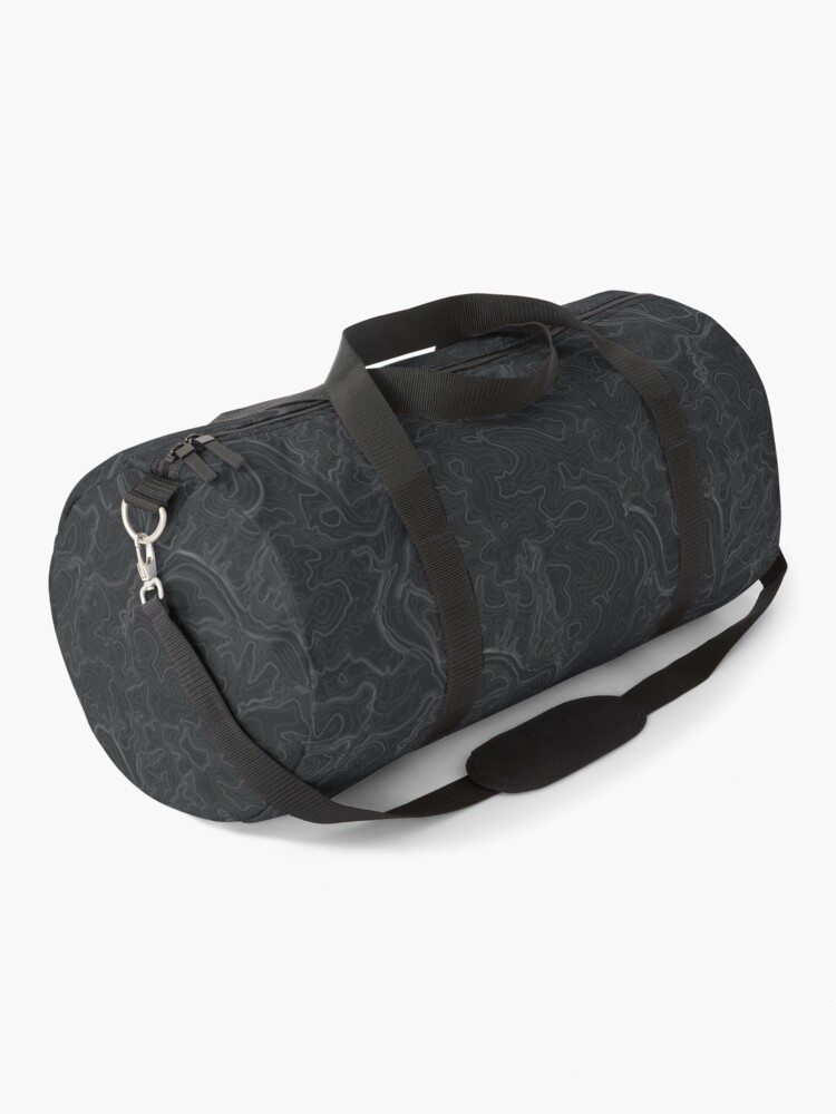 Duffle Bag, Topographic Map designed and sold by BuksDesigns