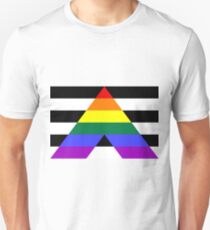 Straight Ally Pride Flag Unisex T-Shirt