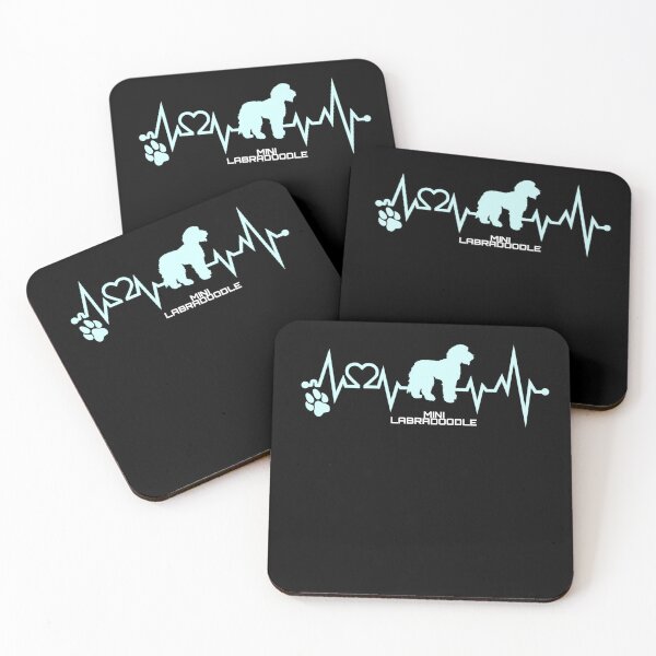 Item preview, Mini labradoodle mini labradoodle lover heart beat designed and sold by Gordon Nelson.