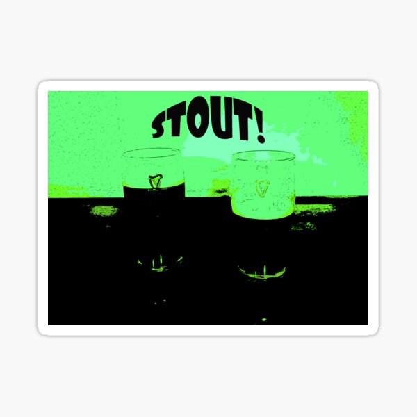 Two Pints of Stout - Green Sticker