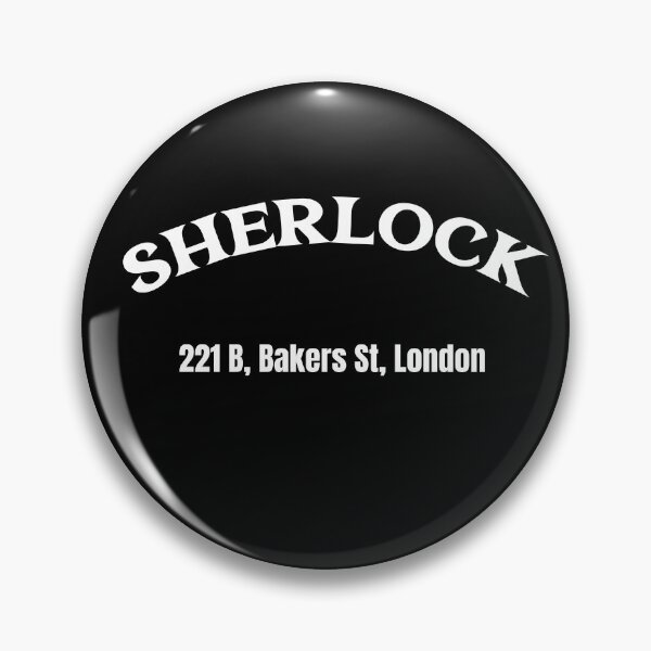 Item preview, Sherlock Holmes, detective, murder solver, 221 b bakers st, london designed and sold by helkav.