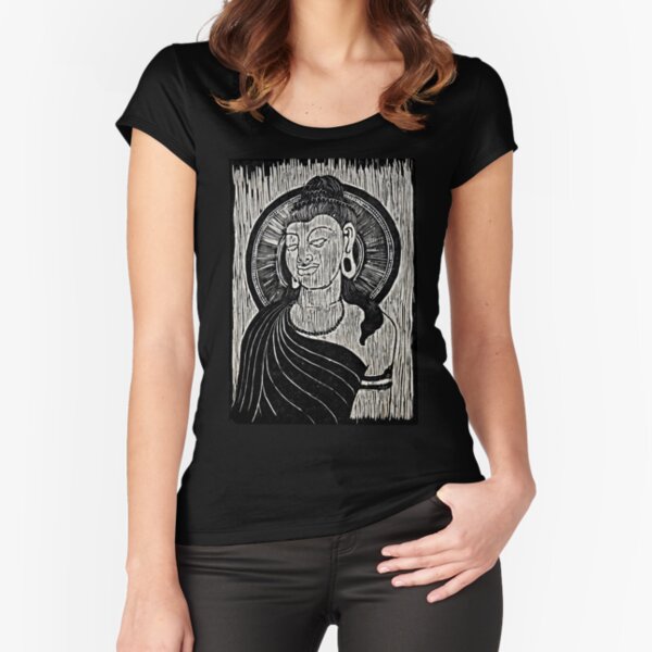 Bodhisattva Fitted Scoop T-Shirt