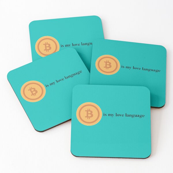 Item preview, Bitcoin is My Love Language, Funny Crypto Design, Cute Cryptocurrency Gift  designed and sold by Lizzie May.