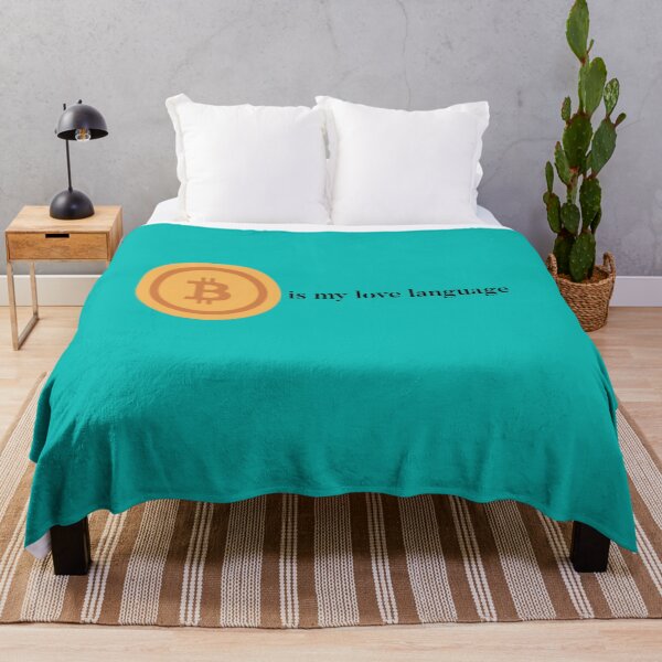 Item preview, Bitcoin is My Love Language, Funny Crypto Design, Cute Cryptocurrency Gift designed and sold by Lizzie May.