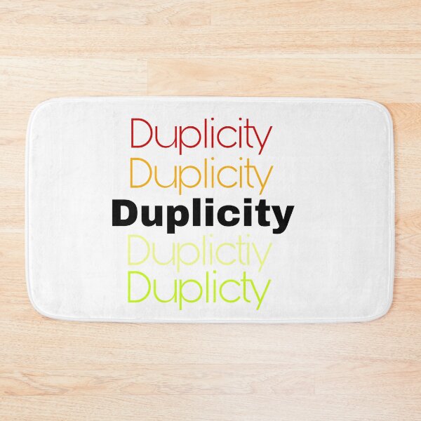 Item preview, Duplicity designed and sold by Yeewen88.