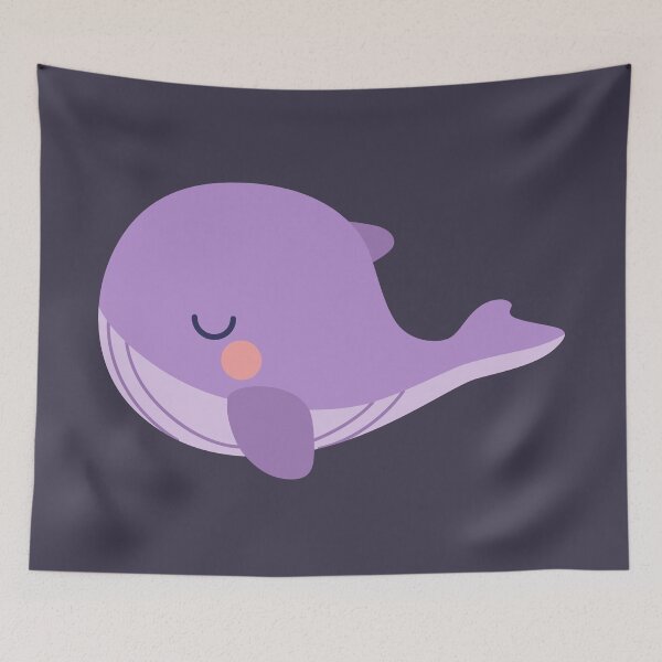 Item preview, Tinytan purple whale plush designed and sold by Morcawork.