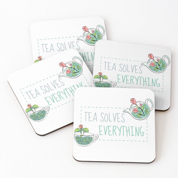 Item preview, Tea Solves Everything 5 designed and sold by SweetAndSpice.