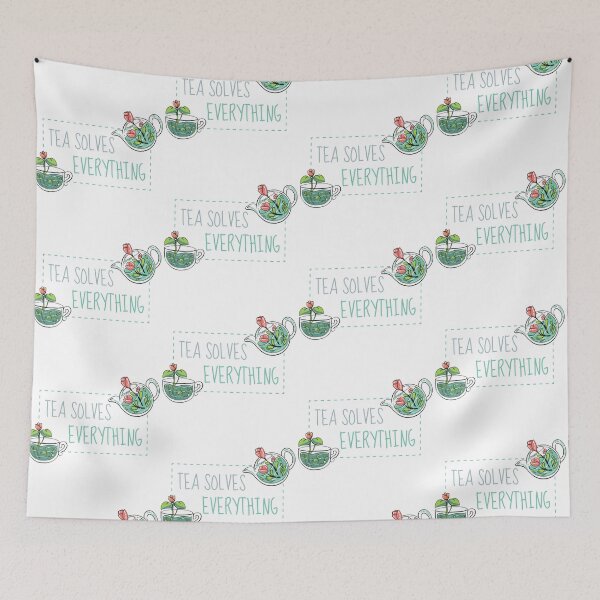 Item preview, Tea Solves Everything 5 designed and sold by SweetAndSpice.