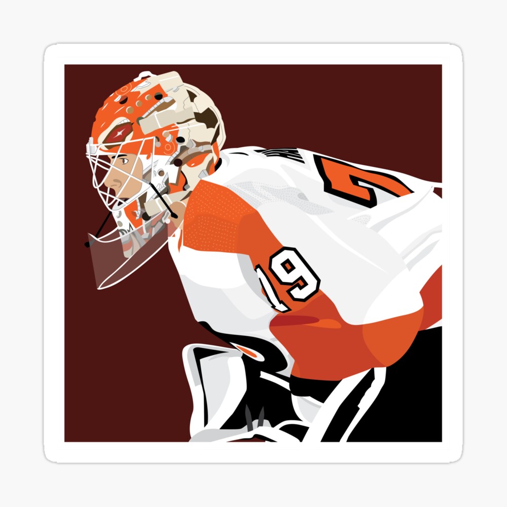 Hockey Goalie - Carter Hart - Philly Poster for Sale by carlstad