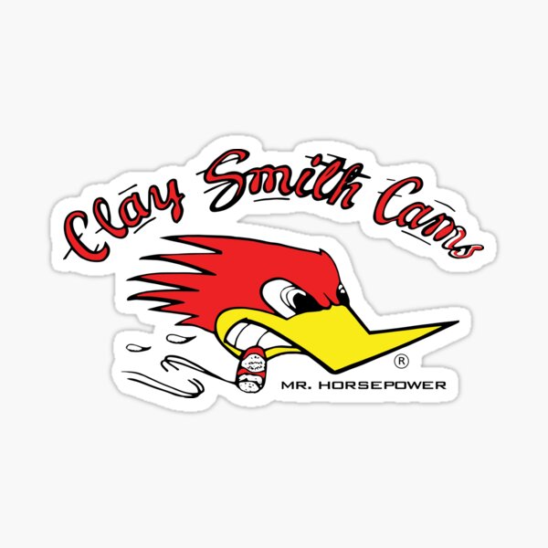 10 Decals ~ Clay Smith MR HORSEPOWER Hot Rat Rod Muscle Car Mooneyes Sticker