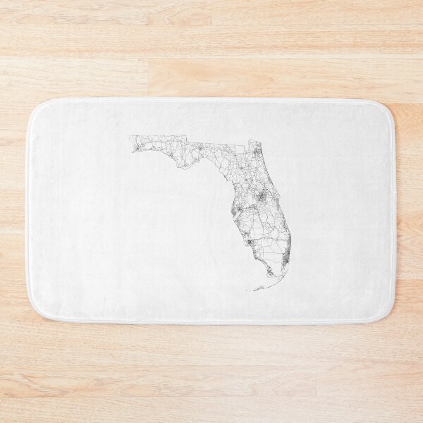 Item preview, Florida State Map, Art Print By LandSartprints designed and sold by LandSartprints.
