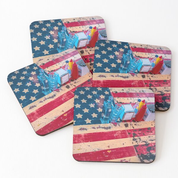 Item preview, American Flag Table at the Daylesford Diner designed and sold by Steven Jodoin.