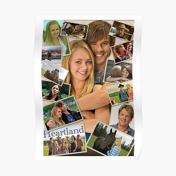 Heartland Classic Collage Design Heartland Kanada Poster