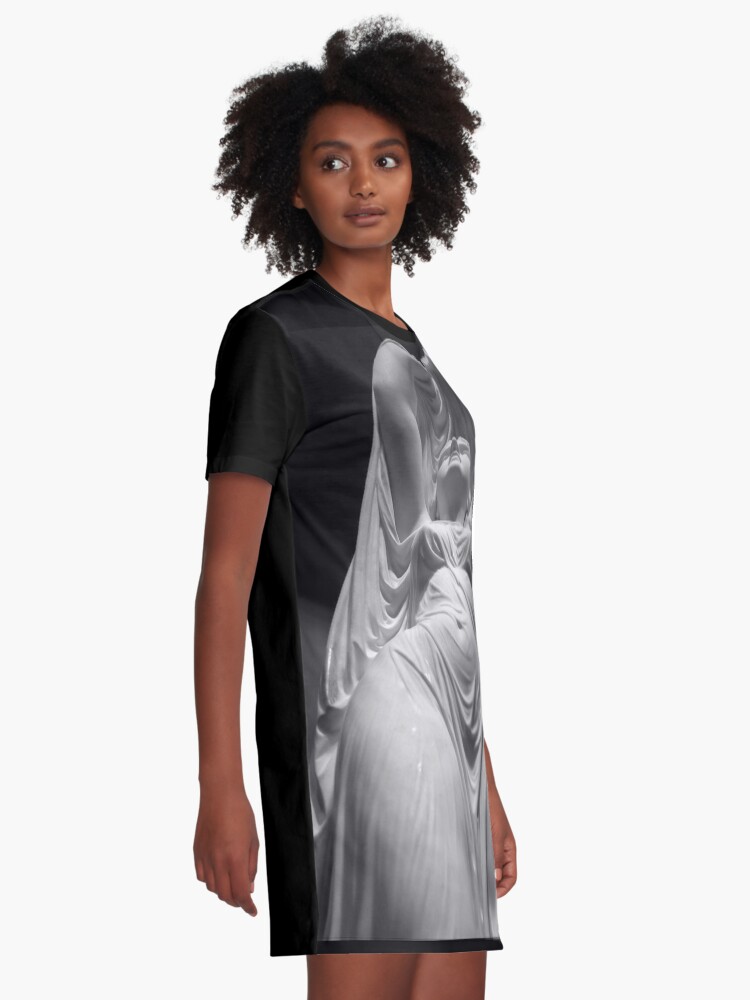 Alternate view of Undine Rising from the Waters. Chauncey Bradley Ives Graphic T-Shirt Dress