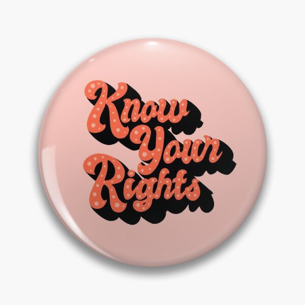 Item preview, Know Your Rights  designed and sold by EdenEtc.