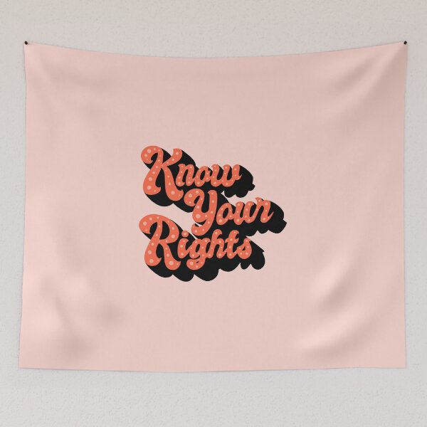 Item preview, Know Your Rights  designed and sold by EdenEtc.