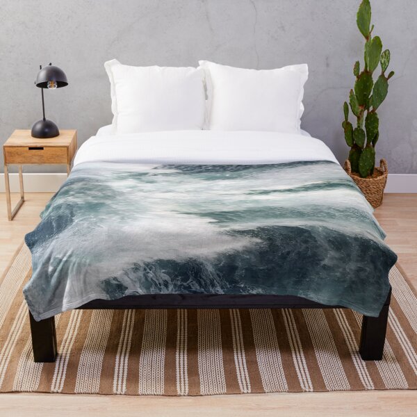 Item preview, Splash of White And Blue Waves designed and sold by Travelforever.
