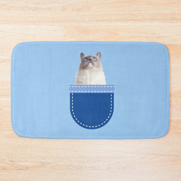 Item preview, Cat in Pocket (Ragdoll Cat) designed and sold by leBoosh-Designs.