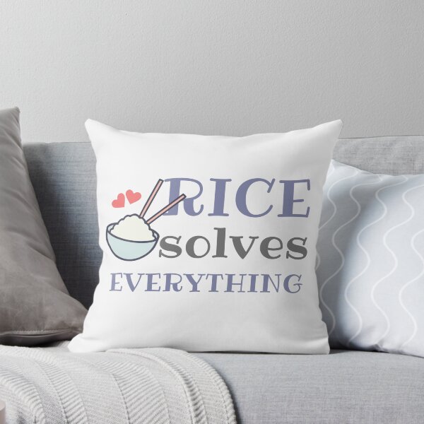 Item preview, Rice Solves Everything designed and sold by SweetAndSpice.