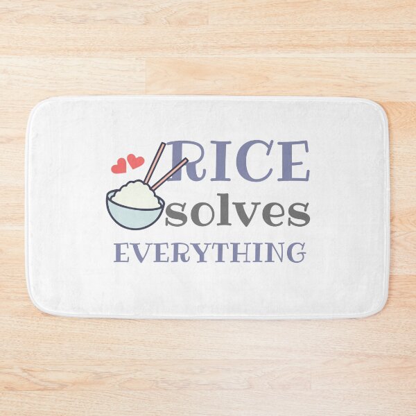 Item preview, Rice Solves Everything designed and sold by SweetAndSpice.