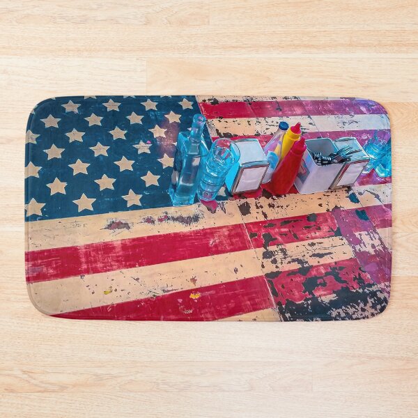 Item preview, American Flag Table at the Daylesford Diner designed and sold by Steven Jodoin.