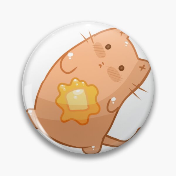 Item preview, Buttered Bread Kitty designed and sold by BreadKittyWorks.