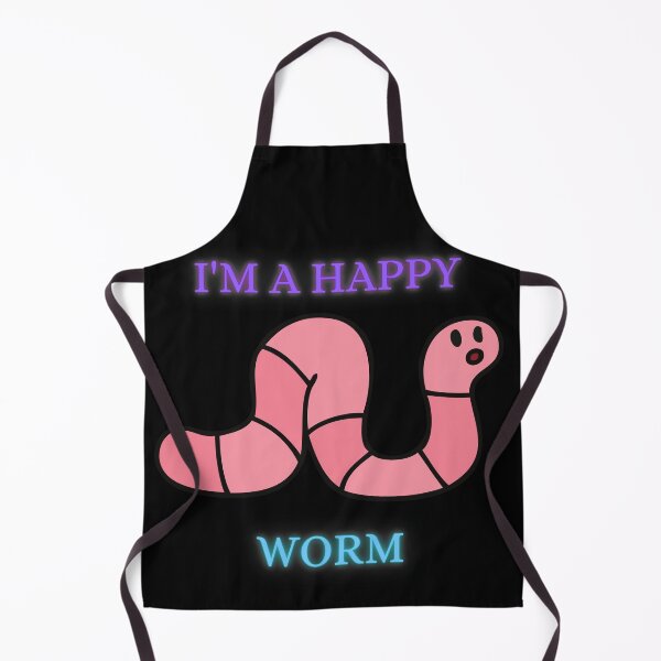 Item preview, I'm a happy worm designed and sold by JessFranco.
