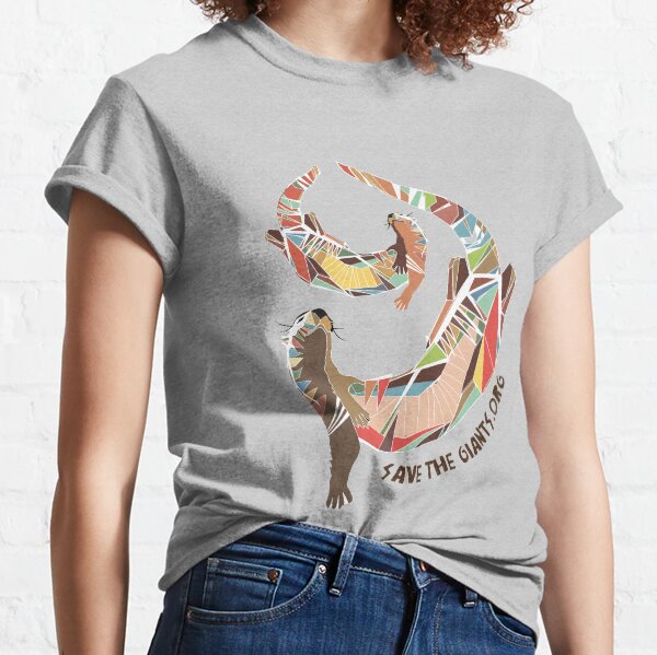 Geometric Otters Classic T-Shirt