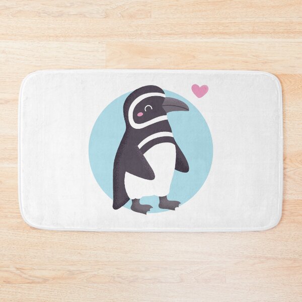 Item preview, Cute Penguin Facing Right Matching Pair designed and sold by rustydoodle.