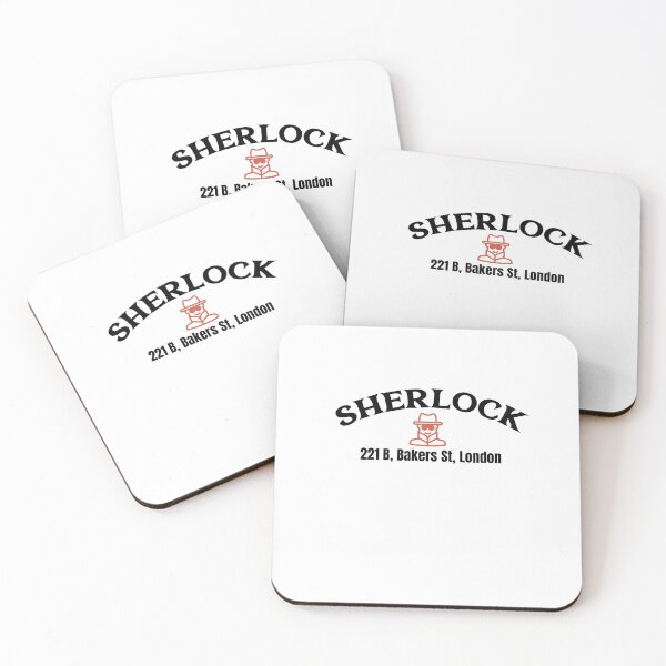 Item preview, Sherlock Holmes, detective, murder solver, 221 b bakers st, london designed and sold by helkav.