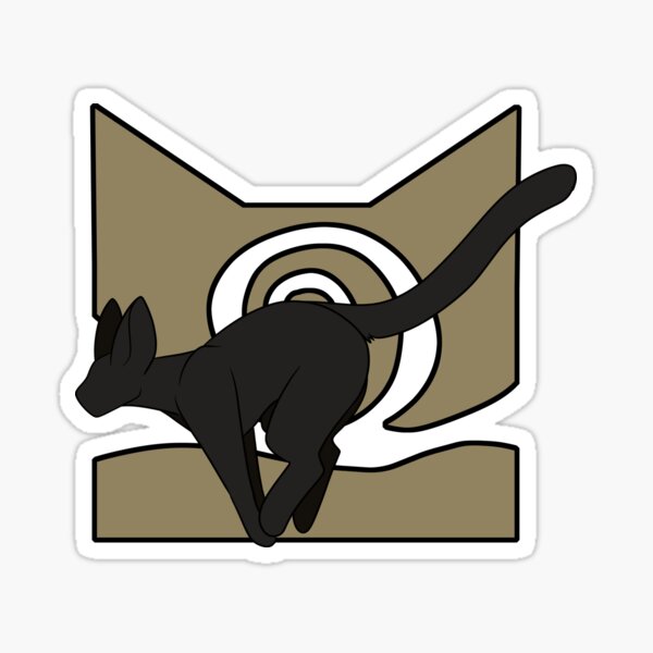 Cats of Wind Sticker