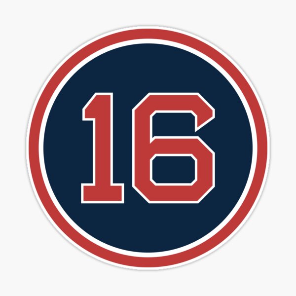 Brock Holt #12 Jersey Number Sticker for Sale by StickBall