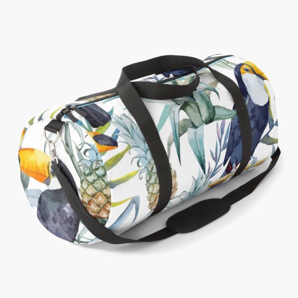 Item preview, Toucan Bird Pineapple Tropical Floral Summer Pattern designed and sold by Christel-Nicol.