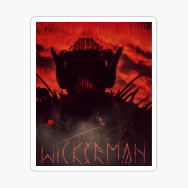 Item preview, Wickerman modern life bob designed and sold by Thrillgiftsuk.