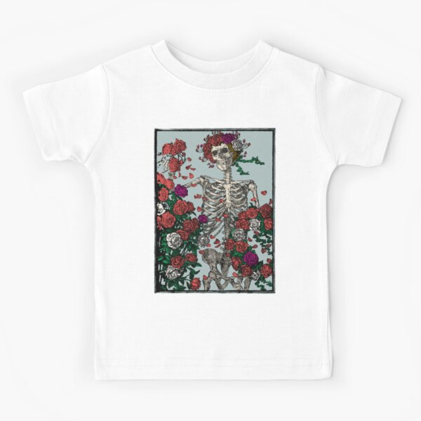Skeleton & Roses Kids T-Shirt