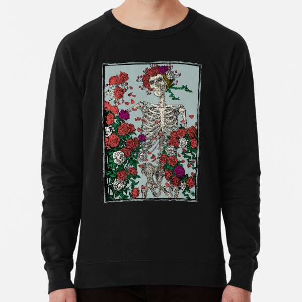 Skeleton & Roses Lightweight Sweatshirt