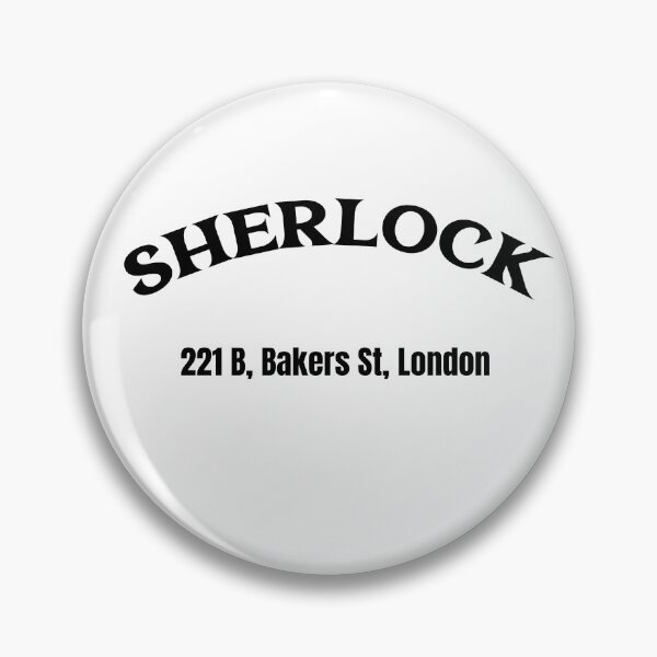 Item preview, Sherlock Holmes, detective, murder solver, 221 b bakers st, london designed and sold by helkav.