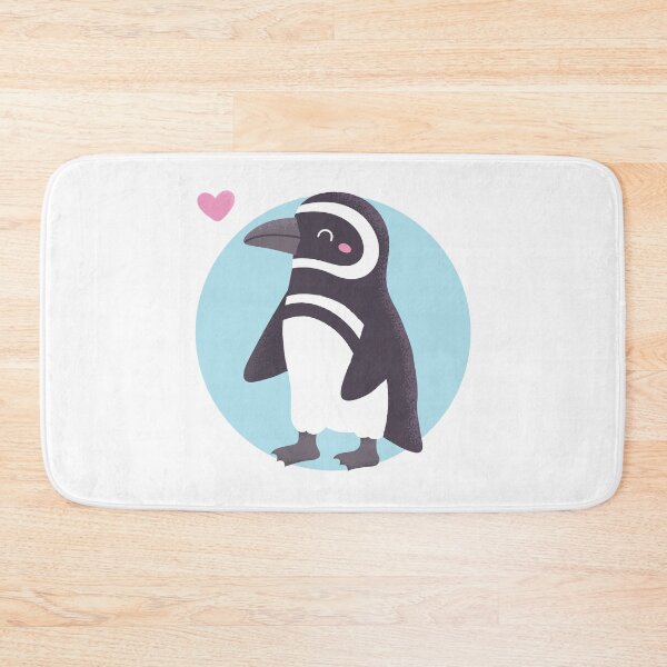 Item preview, Cute Penguin Facing Left Matching Pair designed and sold by rustydoodle.