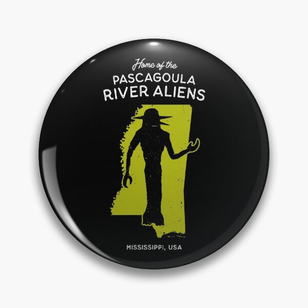 Item preview, Home of the Pascagoula River Aliens - Mississippi, USA designed and sold by strangeology.