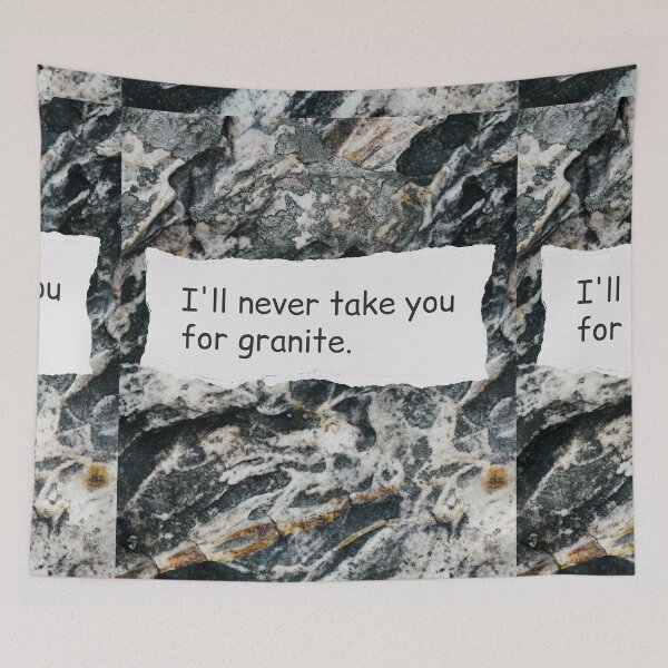 Item preview, I'll never take you for granite: Geophysicist Valentine designed and sold by bellatierra.