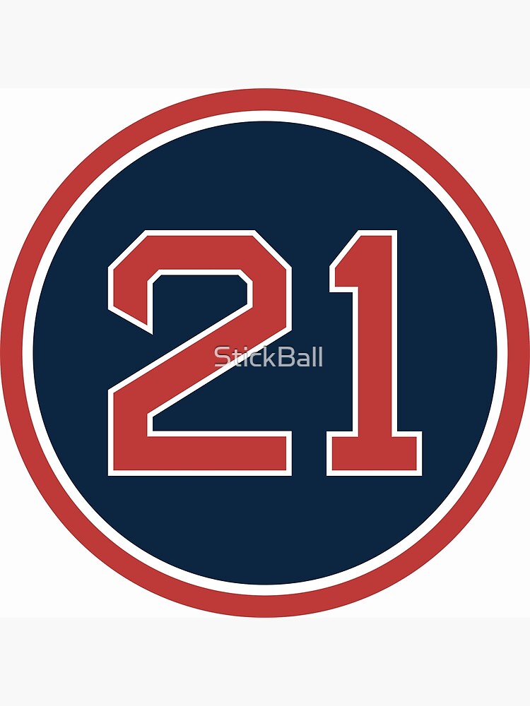 JD Martinez #28 Jersey Number Sticker for Sale by StickBall