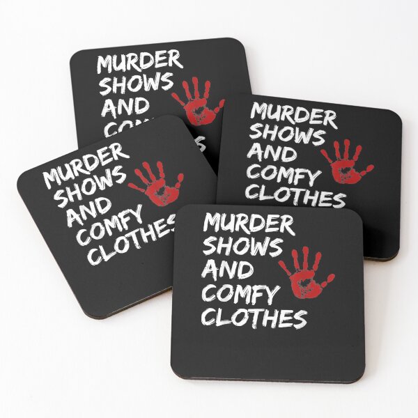 Item preview, Murder Shows & Comfy Clothes True Crime Lover Gifts designed and sold by Ivy Pro.