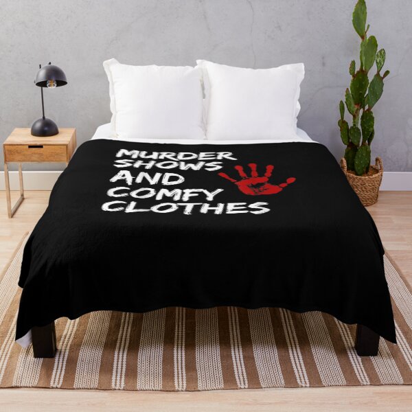 Item preview, Murder Shows & Comfy Clothes True Crime Lover Gifts designed and sold by Ivy Pro.