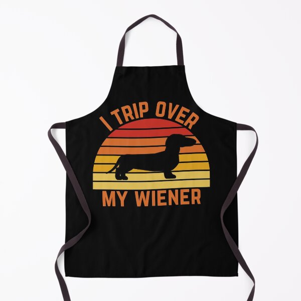 Item preview, I Trip Over My Wiener Funny Innuendo Dachshund Dog Owner designed and sold by MixedBagMerch.