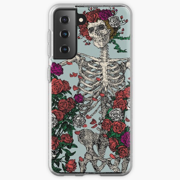 Skeleton & Roses Samsung Galaxy Soft Case