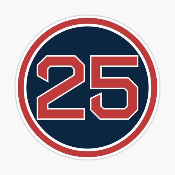 JD Martinez #28 Jersey Number Sticker for Sale by StickBall