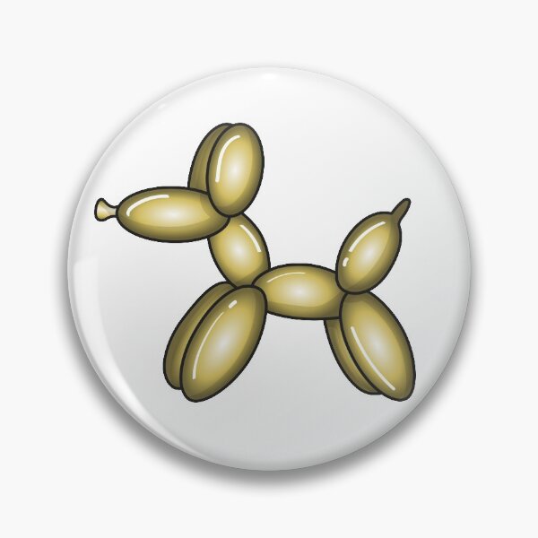 Item preview, METALLIC GOLD - Dog Balloon Sculpture designed and sold by goal-getter.