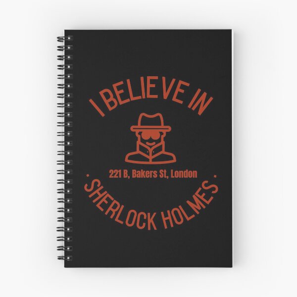 Item preview, i believe in sherlock holmes, detective, funny, words designed and sold by helkav.
