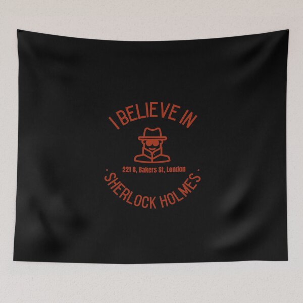 Item preview, i believe in sherlock holmes, detective, funny, words designed and sold by helkav.